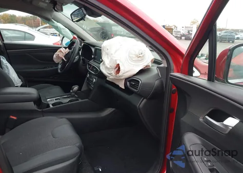 2019 Hyundai Santa Fe Sel from USA, damaged, VIN 5NMS3CAD4KH003182